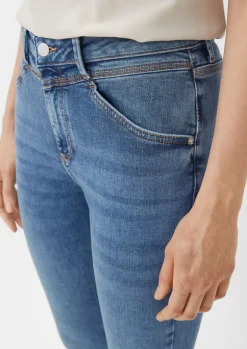 Superskinny-Jeans mit verkürztem Bein