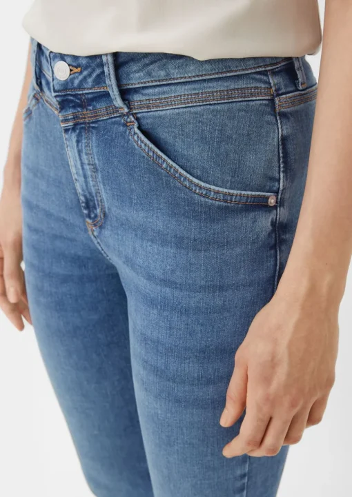 Superskinny-Jeans mit verkürztem Bein