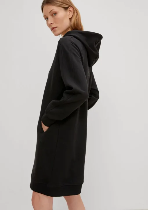 Sweatkleid aus Baumwollmix