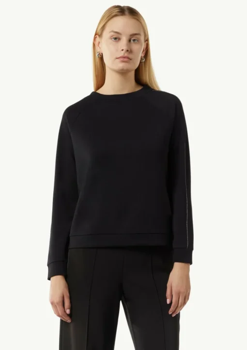 Sweatshirt aus Jersey mit Schmuck-Detail