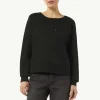 Sweatshirt mit Artwork und Rippbündchen