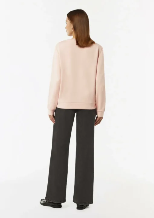 Sweatshirt mit Pailletten-Besatz