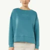 Sweatshirt mit Schmucksteinen