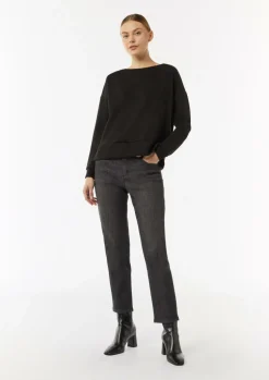 Sweatshirt mit Schmucksteinen