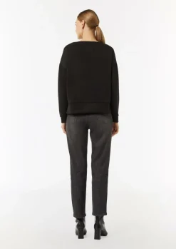 Sweatshirt mit Schmucksteinen