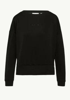 Sweatshirt mit Schmucksteinen