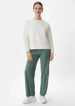 Sweatshirt mit Strukturmuster