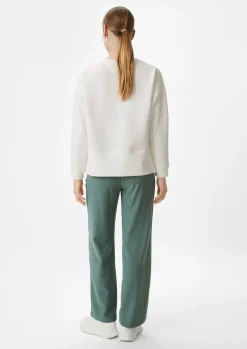Sweatshirt mit Strukturmuster