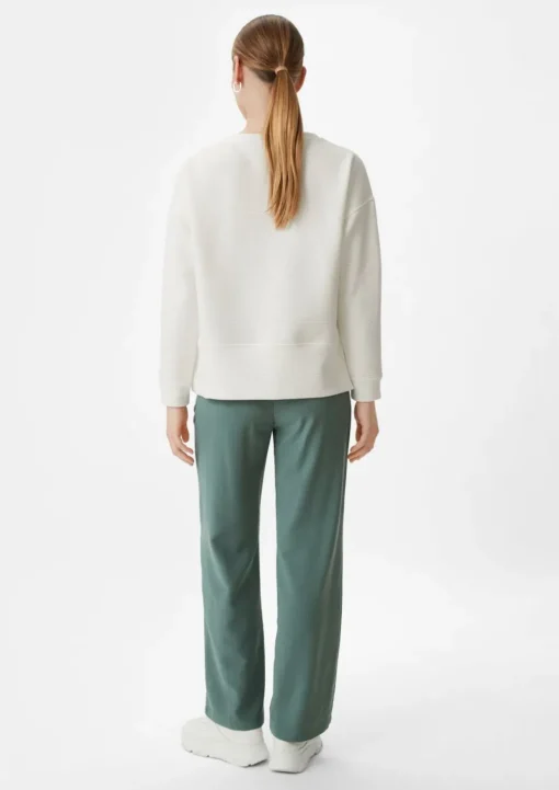 Sweatshirt mit Strukturmuster