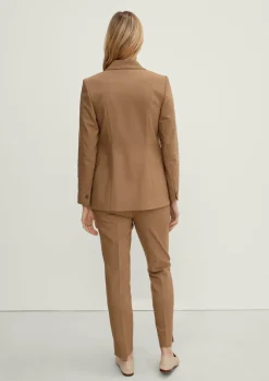 Taillierter Blazer in Baumwollmix
