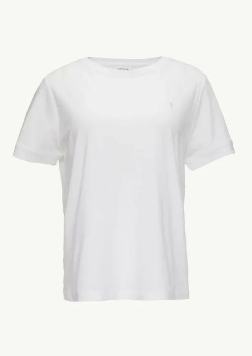 T-Shirt aus Jersey mit Logo-Detail