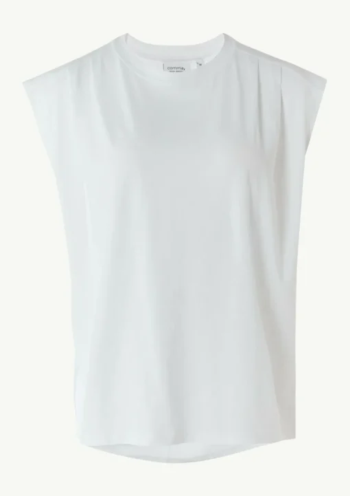 T-Shirt mit überschnittenen Schultern