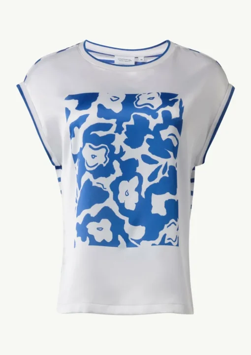 T-Shirt mit floralem Print