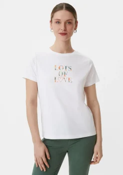 T-Shirt mit Frontprint