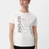 T-Shirt mit Frontprint