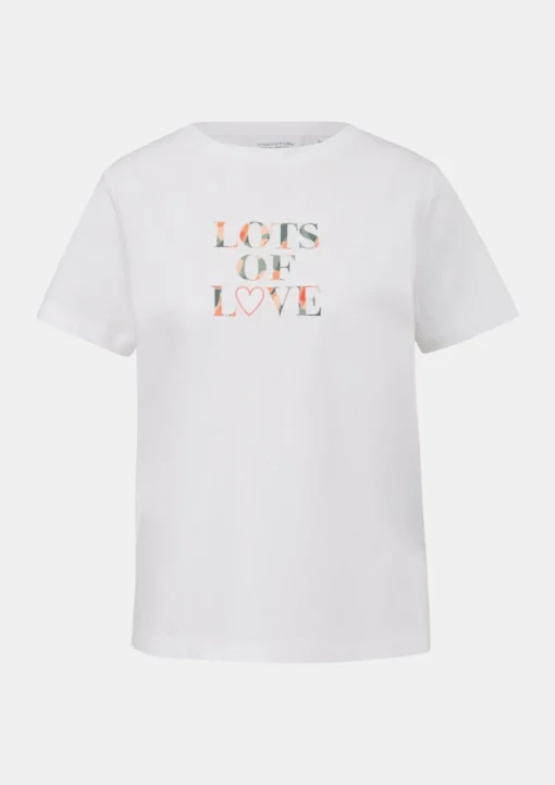 T-Shirt mit Frontprint