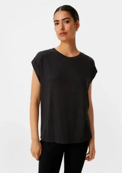 T-Shirt mit Glitzergarn