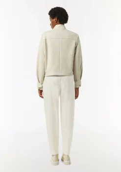 Weiche Flanellhose mit Schmuckdetail am Bund