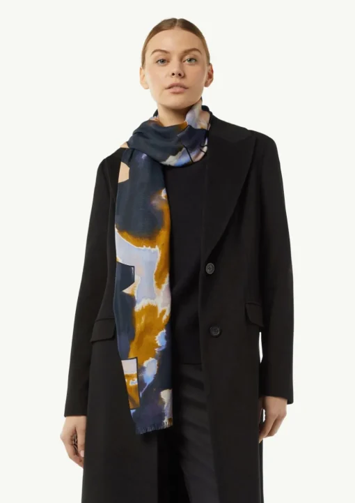 Weicher Schal mit Print