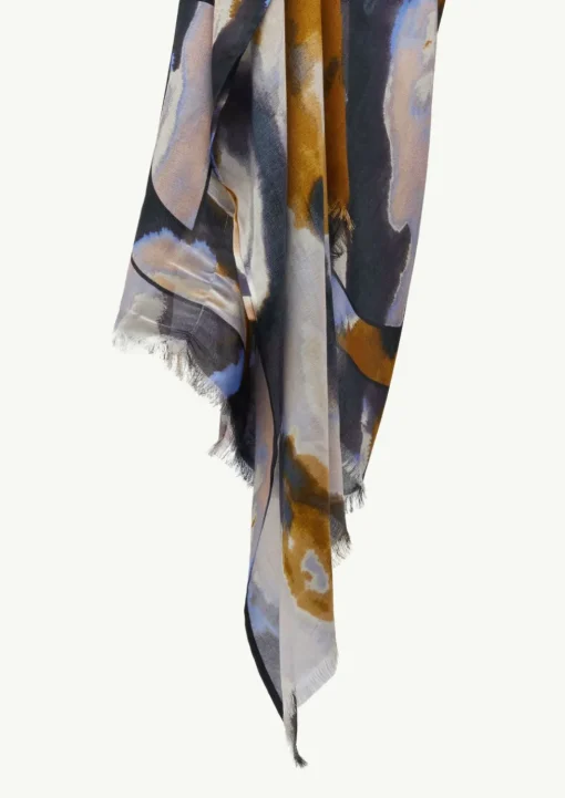 Weicher Schal mit Print