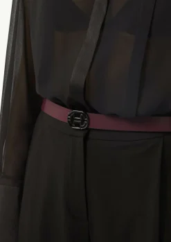 Wendbarer Gürtel aus weichem Leder