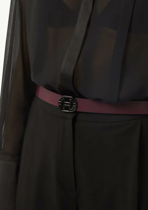 Wendbarer Gürtel aus weichem Leder