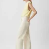 Wide leg-Jeans mit Tunnelzug